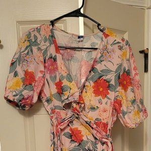 Old Navy flower print dress